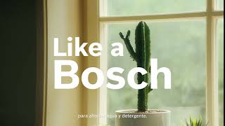 Bosch Vive #LikeABosch con las Lavadoras i-DOS anuncio