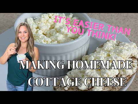 Making Homemade Cottage Cheese | It's SO EASY!