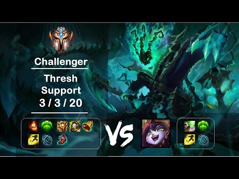 KR Challenger Replays Support Thresh vs Lulu Ep.2499