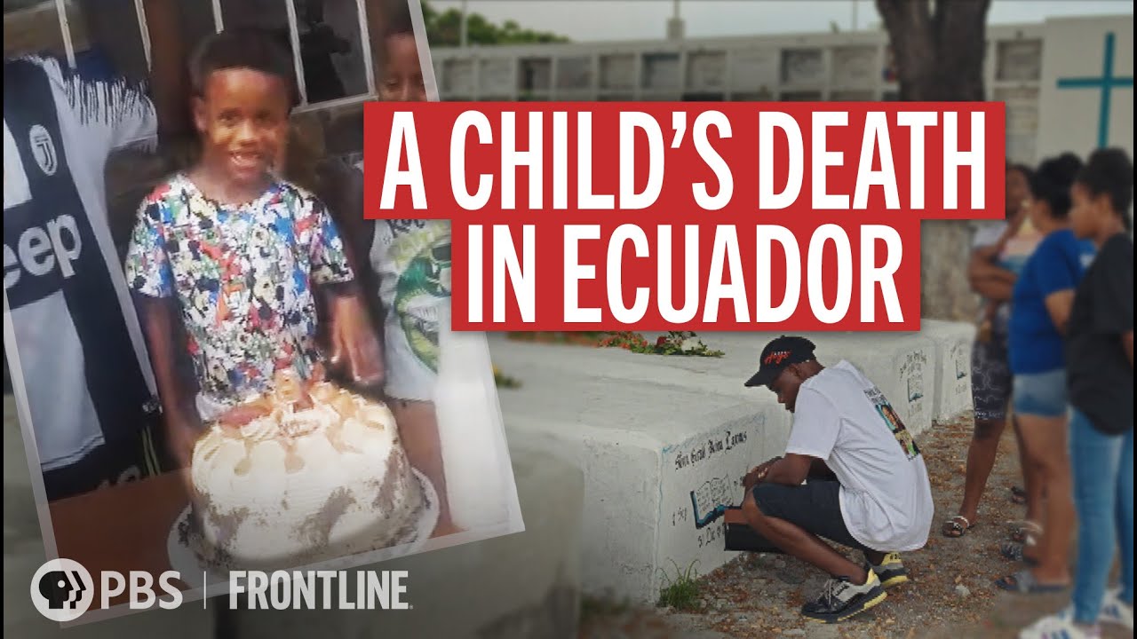 Ecuador’s Military Detained 11-y.o. Steven Gerald Medina Lajones. Then He Was Found Dead | FRONTLINE