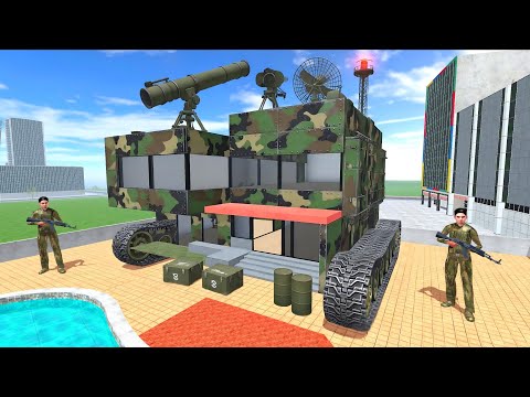 Franklin Change House To Military Tank - INDIAN BIKES DRIVING 3D
