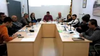 Ple municipal de 15 de novembre de 2018