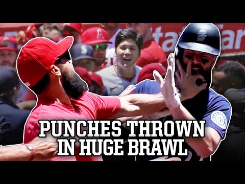 Here's A Breakdown Of That Ugly Bench-Clearing Brawl Between The Anaheim Angels And Seattle Mariners And It's A Doozy