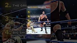 Download lagu Top 4 Rey Mysterio Destroyed The Giants 🥶 mp3