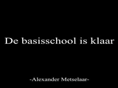 Afscheidslied zesde leerjaar: De basisschool is klaar