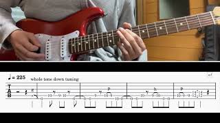 [TAB譜] Use it or Lose it/Mötley Crue Guitar riff [ギター]