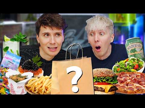 Ordering a completely random 4 course meal