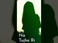 Tere Sath Tera Man Hai O Ri Chidiya Na Tuze Ri Kyu Ye Duniya Bhaye Re Chidiya Vilen Lyrics