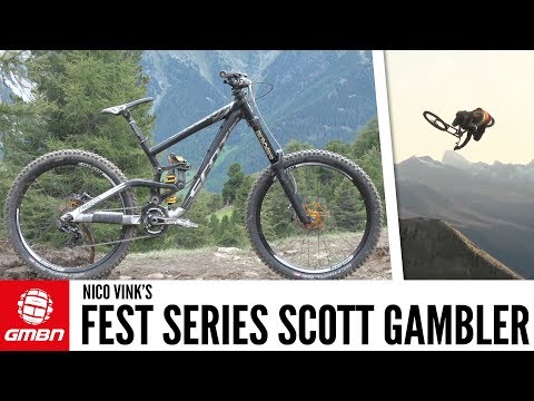 Nico Vink's Scott Gambler Fest Series Downhill Bike | GMBN Pro Bikes