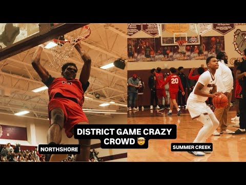 NORTH SHORE VS SUMMER CREEK 6A DISTRICT PACKED OUT CROWD !!!