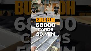 Can Bulk become Commander decks in 50 minutes?! #mtg #budgetfriendly #haulvideo