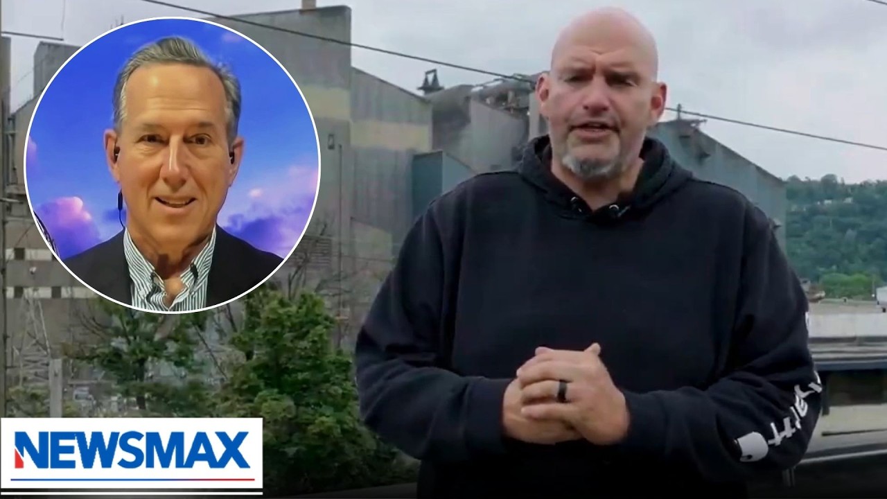 Is Fetterman switching parties? Rick Santorum weighs in on a potential move | Wake Up America