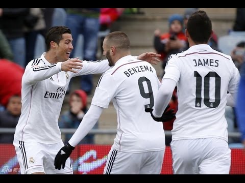 [La Liga] Getafe 0-3 Real Madrid Ronaldo two goals, Bell Goals