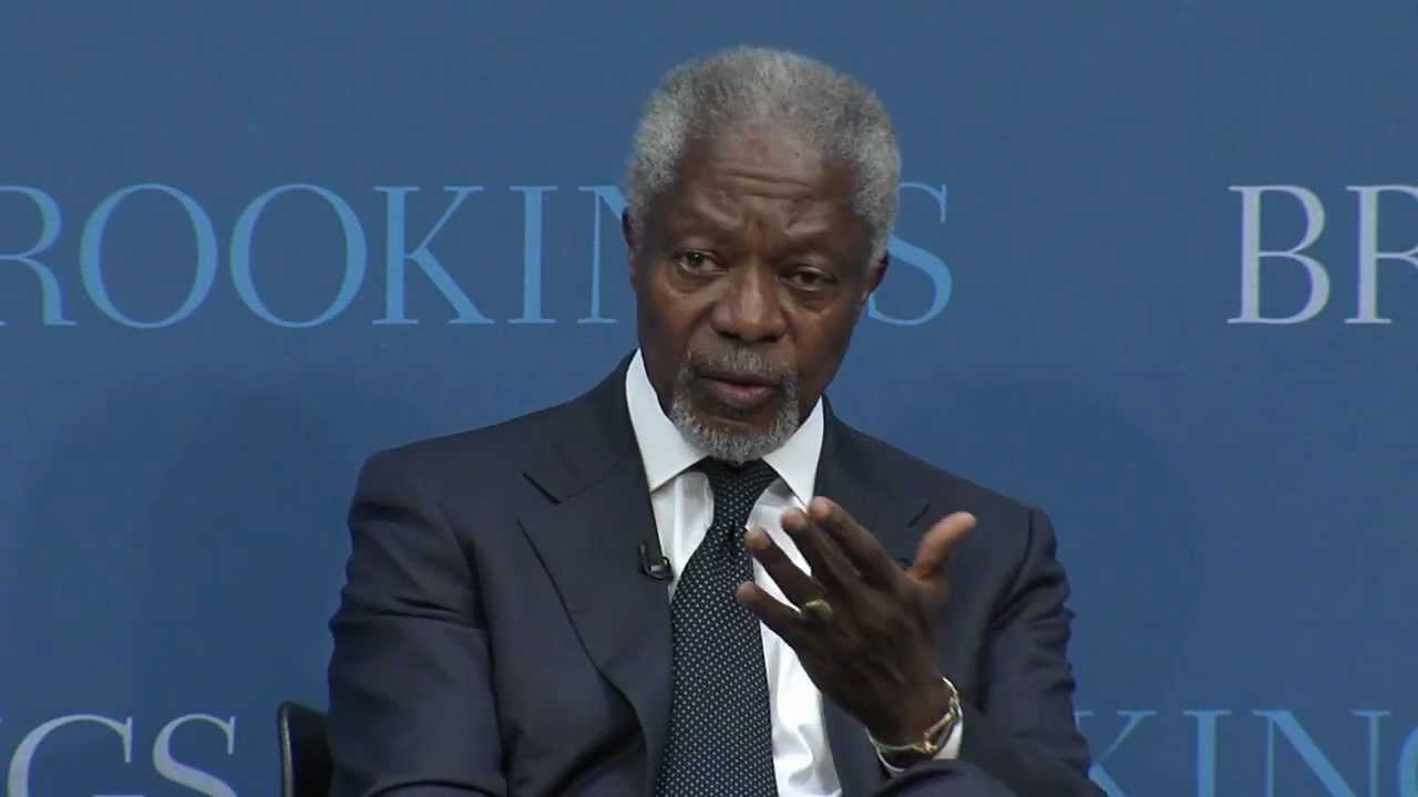 Kofi Annan: The Security Council Should Be Reformed