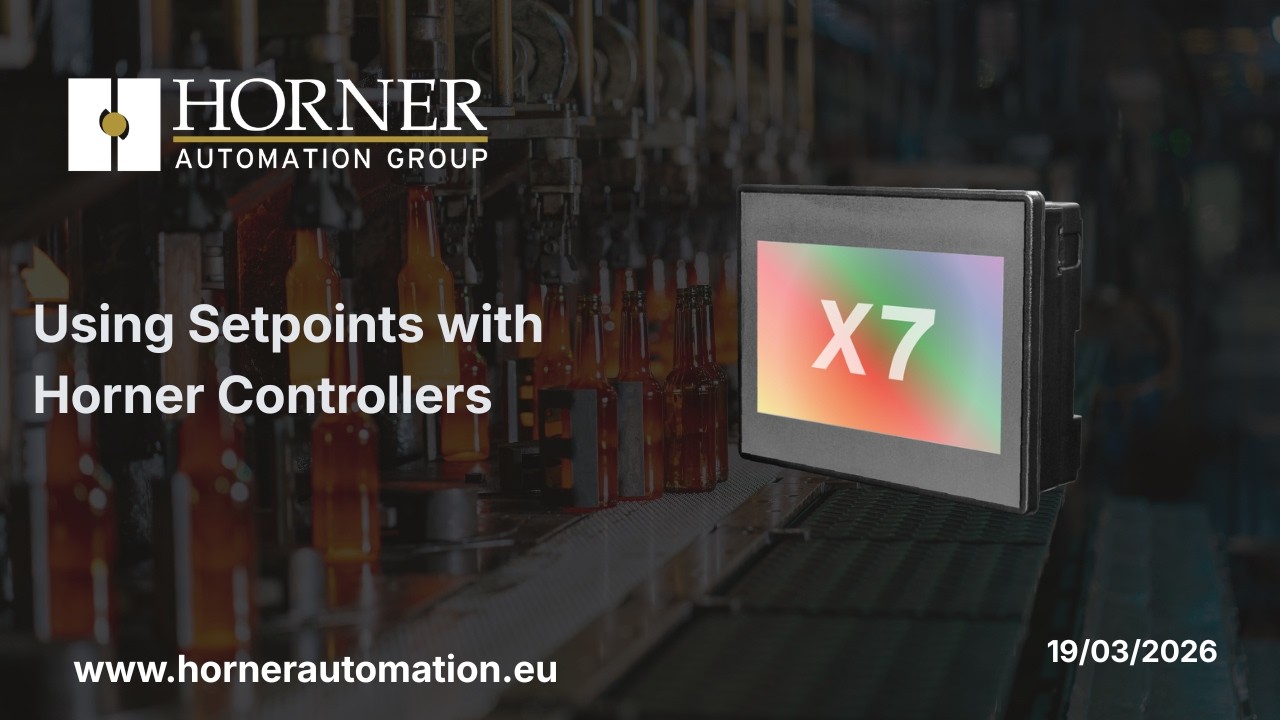 Using Setpoints with Horner Controllers
