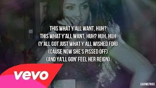 Lil Kim - Identity Theft (Lyrics Video) HD