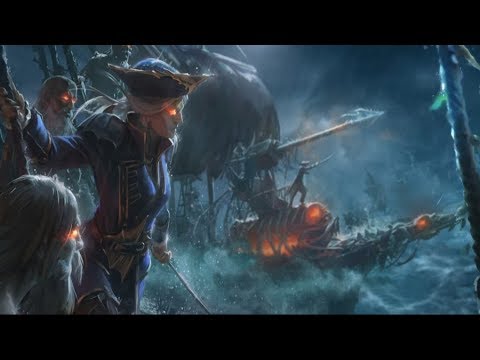 Total War Warhammer: Dreadfleet Cinematic Battle