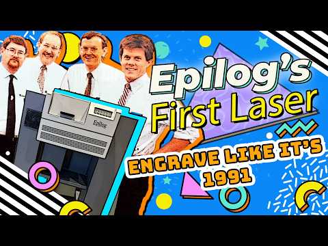 The Adam & Eve of Laser Engraving? Epilog’s Very First Machines Revealed!