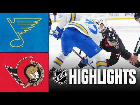 Blues vs. Senators | NHL Highlights | December 06, 2025