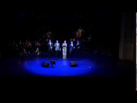 Helena Vondráčková a 4 Tenoři - Somewhere (Narozeninový koncert, Karlín 21.6.2019)