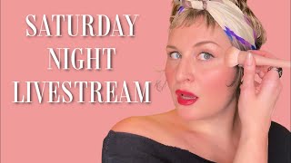 FULL FACE OF MAKEUP I'M LOVING | HAPPY HOUR LIVESTREAM