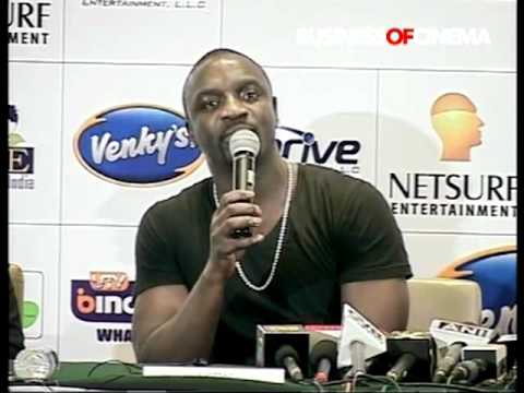 Akon's charity ahead of his LIVE concert in India
