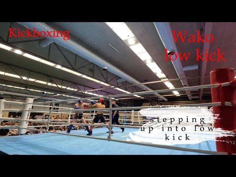 Kickboxing - first time in the ring Wako low kick rules