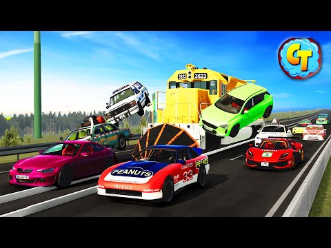 Train Accidents Derailments ✅ Autobahn High Speed RAMPAGE! #11