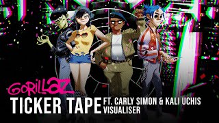 Gorillaz - Ticker Tape ft. Carly Simon &amp; Kali Uchis (Visualiser)
