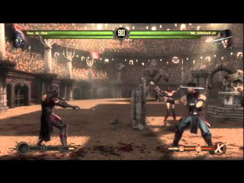 Mortal Kombat 9 Online Vs #1 Ranked player PS3