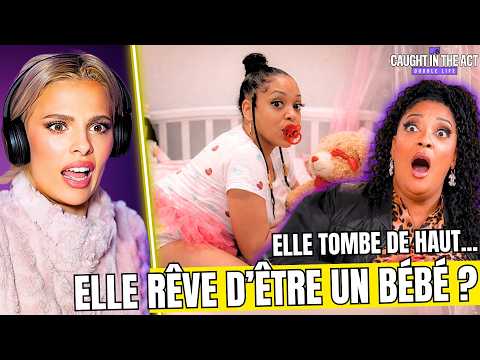 CAUGHT IN THE ACT | ELLE VEUT QU’ON LUI CHANGE SES COUCHES ? : JE SUIS SOUS LE CHOC ! 😭 [REACT]