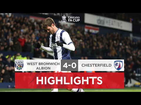 FC WBA West Bromwich Albion 4-0 FC Chesterfield