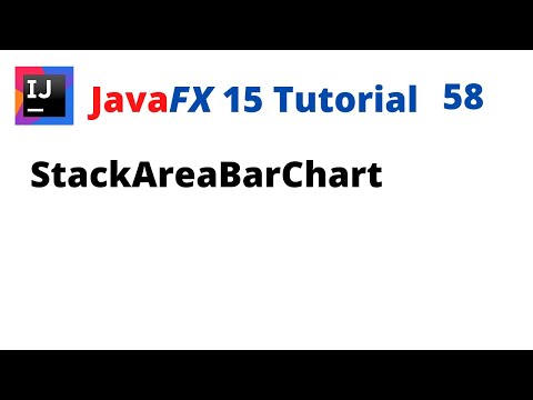 JavaFX 15 Tutorial 58 - StackedBarChart