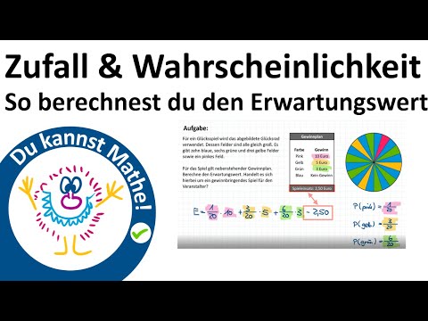 Erwartungswert berechnen – So geht’s 😎🙂, Zufall & Wahrscheinlichkeit, Glücksrad