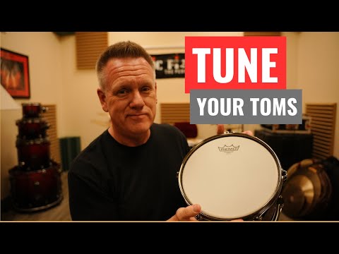 How To Tune Your Toms Like A Professional - A Drum Lesson