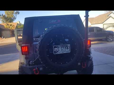 3 Spyder LED Sequential tail lights