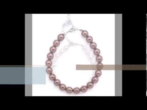 Bridal Jewelry: Meredith Colored Pearl Bracelet