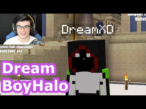 Dream Gives PLAYER HEADS of the Dream SMP Members to BadBoyHalo and Foolish Gamers! *Rare Items*