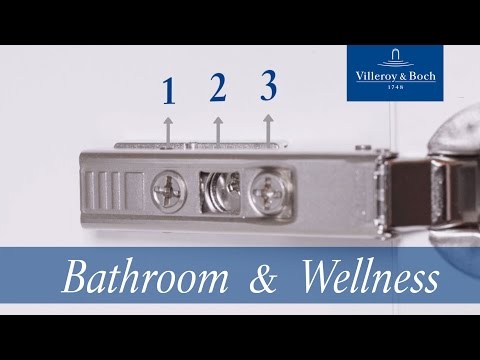 Tvättställsskåp Villeroy & Boch Finion med 3 Lådor Hylla och Bänkskiva för Ytmonterat Tvättställ