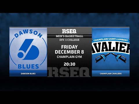 RSEQ D1 Basketball Masculin 🏀 Dawson @ Ch.-St-Lambert [2023-12-07]