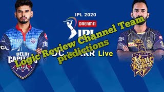 DC vs KKR and MI vs RR IPL2021 team predictions, pitch report, GL tips , SL tips....