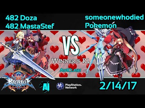 AniClash V Day Waifu Wars - 482 MastaStef/482 Doza vs Someonewhodied/Pokemon Winner's R1 - BBCF