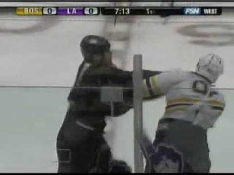 Milan Lucic vs Raitis Ivanans