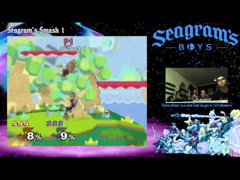 Seagram's Smash 1 - WR2 - Yingling (Falco) vs. Ninji (Fox, Pikachu)