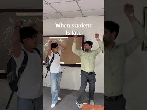 When student is late and think i am not in class #trends #pinklips #fun #school #trendingreel