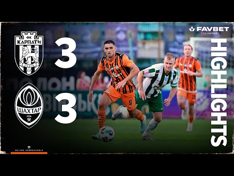 Karpaty 3-3 Shakhtar. Goal galore in Lviv! Match highlights (10/08/2025)