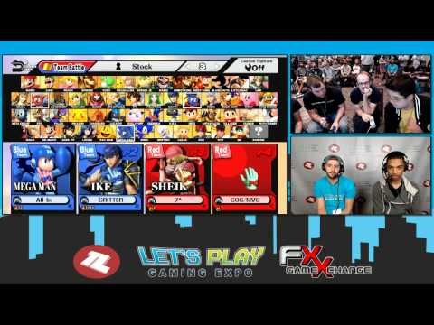 LTC3 Smash4 - Critter & SSGuy vs Mew2king & ZeRo - Winners Bracket