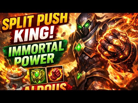 Aldous Top Lane Becomes Unstoppable | Split Push God 🔥🔥