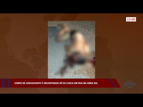 Corpo de adolescente é encontrado só de cueca em rua na zona sul 11 04 2023