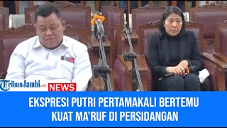 Download lagu Raut Wajah Putri Candrawathi Saat Pertamakali Bertemu Kuat Ma'ruf di Persidangan mp3